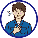 アイリスオーヤマの商品が在庫不足で困るスタッフのイラスト