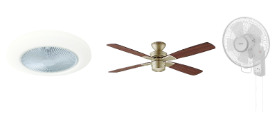 シーリングファンライト・シーリング・壁掛け扇風機