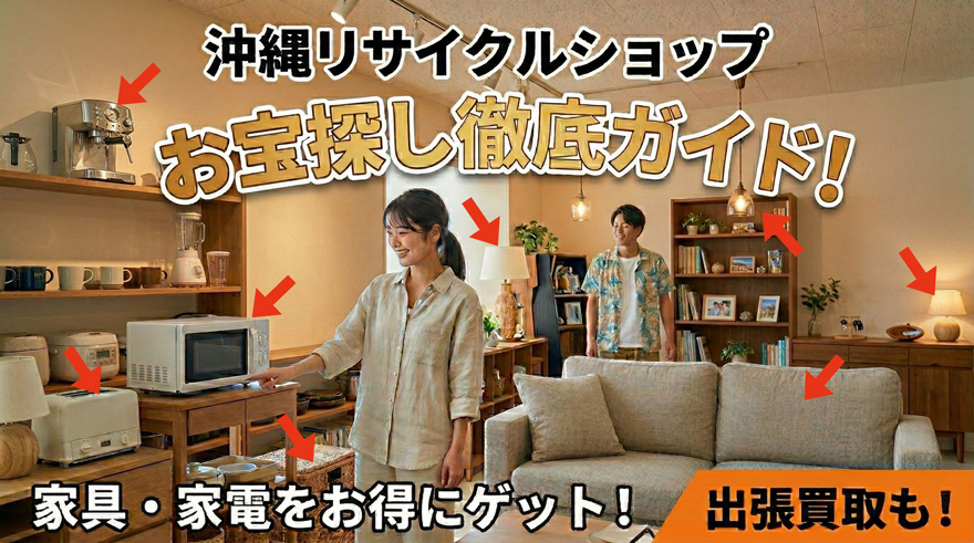 沖縄リサイクルショップお宝探し徹底ガイド